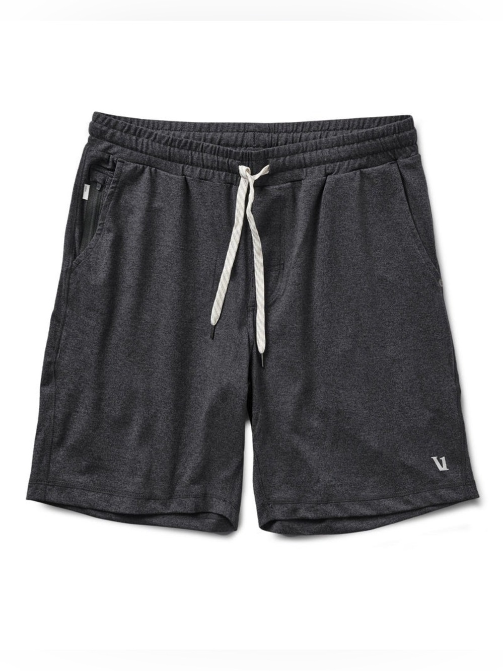 Vuori Ponto Performance Athletic Gym Shorts in grey men’s size XXL